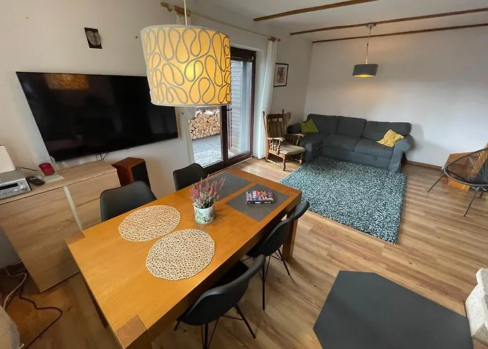 Prázdninový dům Dom Znajomych - Caly Dla Ciebie, Ogrodzony, Wygodny *